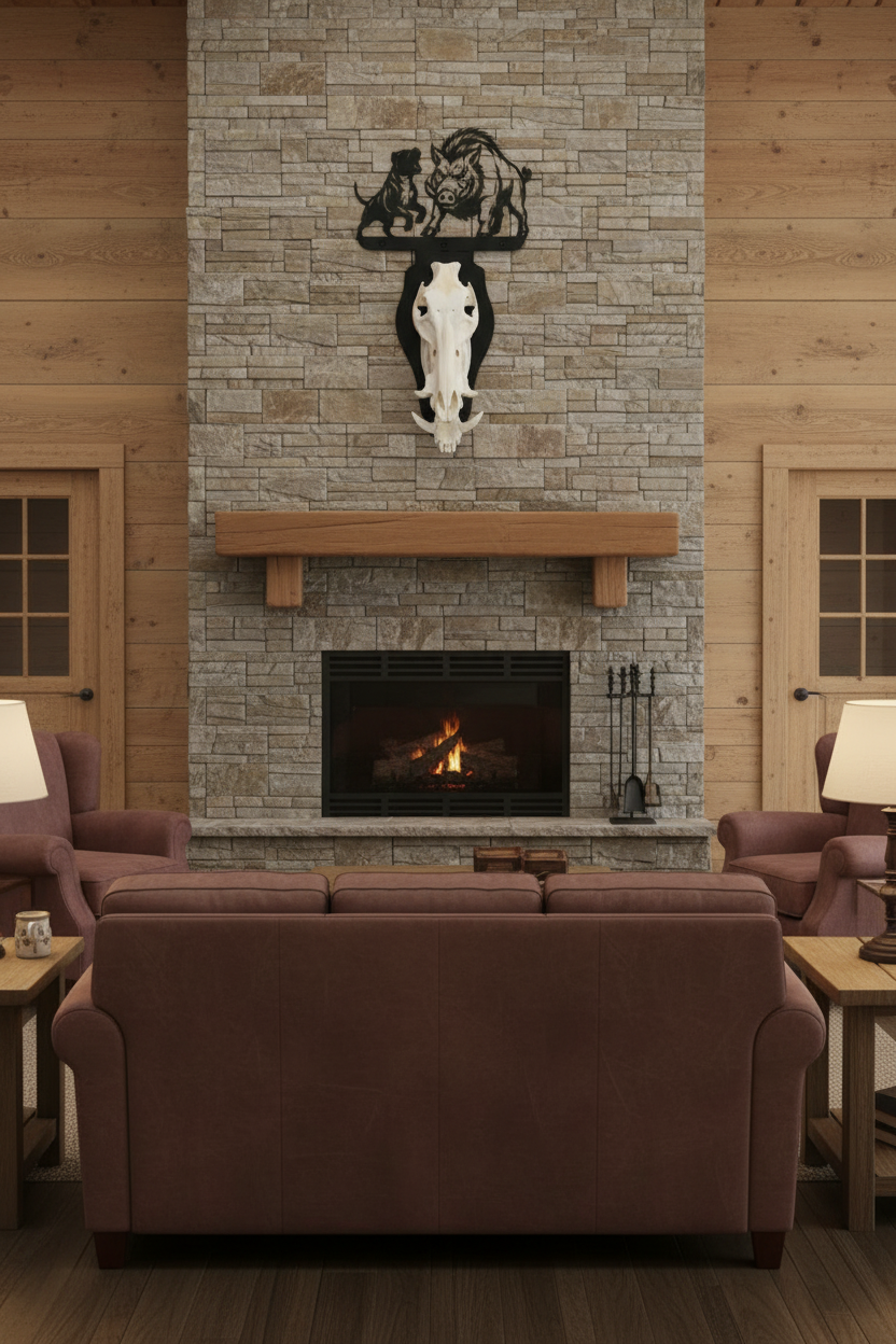 Elk Skull Mount Display Ideas for the Modern Hunting Lodge