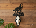 Wolf Howling ~ Euro Hanger