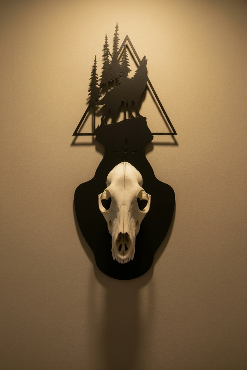 Coyote Euro Hanger - Narrow Snout Head-On