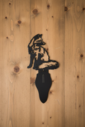 Fox Hanger on Wood Wall