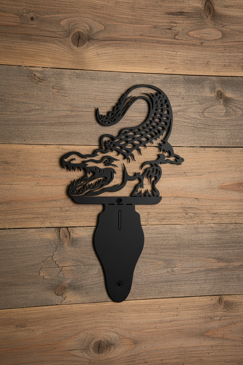 Gator Euro Hanger on Wood Wall