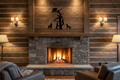 Bear Treed by Dogs Metal Wall Art – 18x20 Matte Black Laser Cut Steel | Hang Em High Euro Hangers"