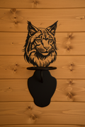 Lynx Hanger on Wood Wall